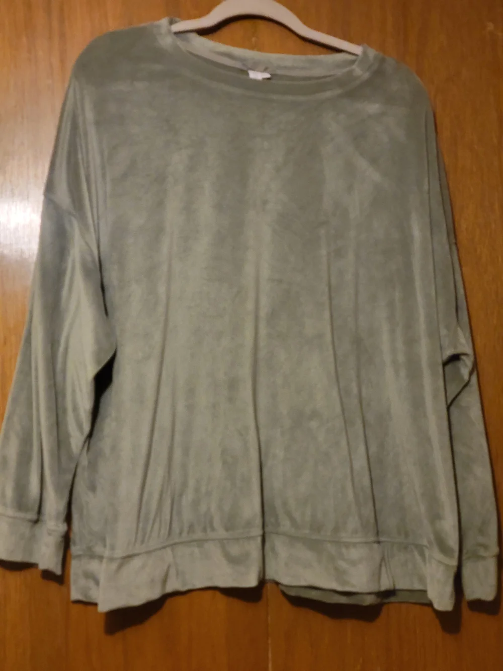 Cozy Lightweight Pajama Top in Sage Green